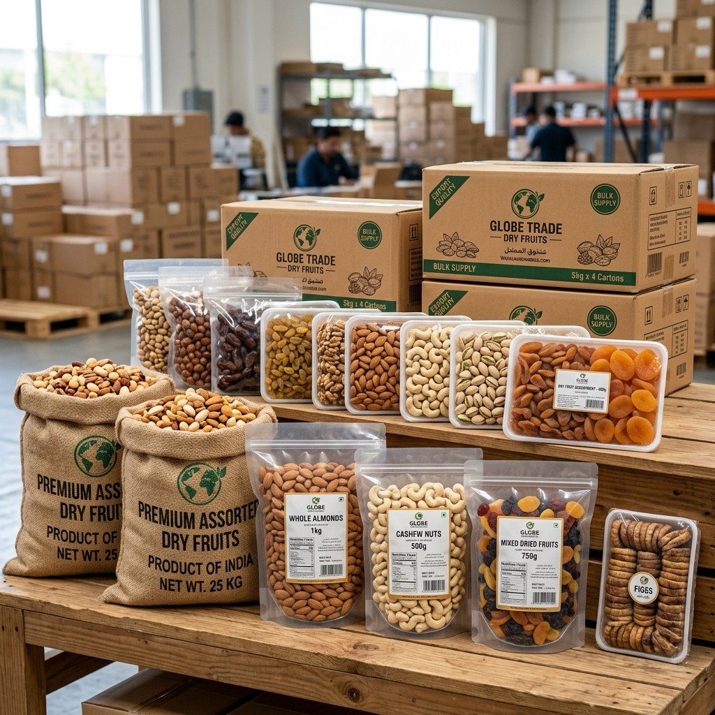 Dry fruit packaging formats