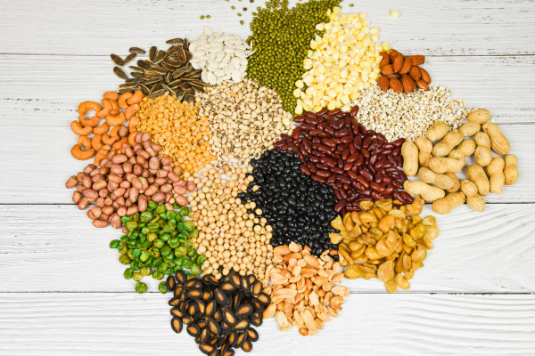 Pulses dry fruits and coconut products
