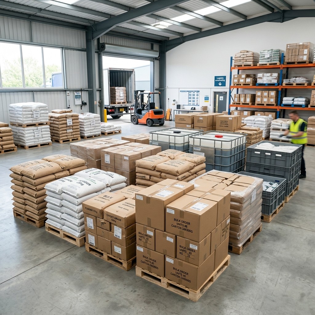 Bulk packaging for wholesale supply